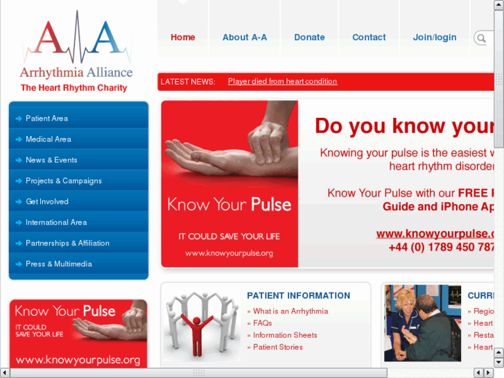 www.arrhythmiaalliance.org.uk