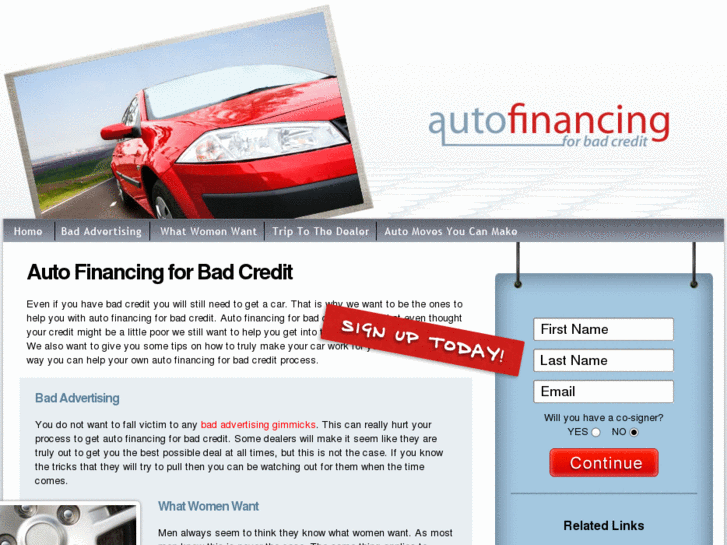 www.autofinancingforbadcredit.com