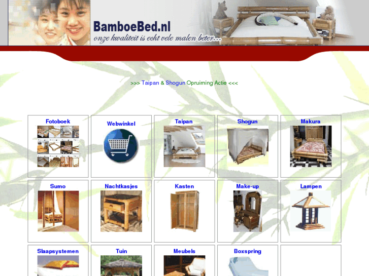 www.bamboobed.nl