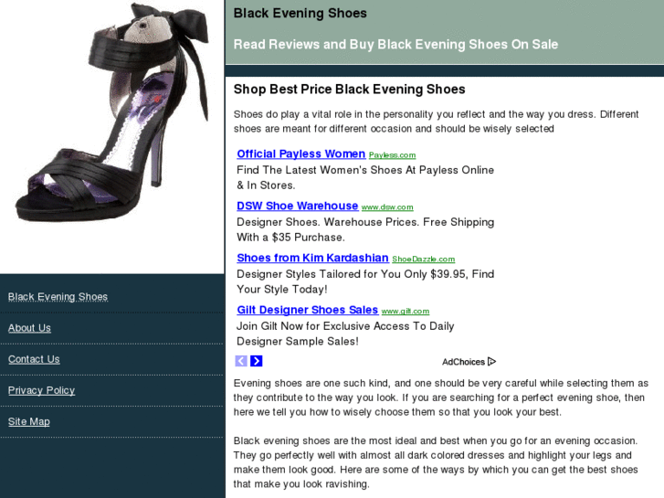 www.blackeveningshoes.com