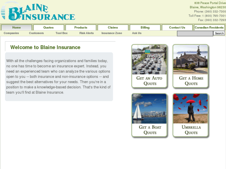 www.blaineinsurance.com