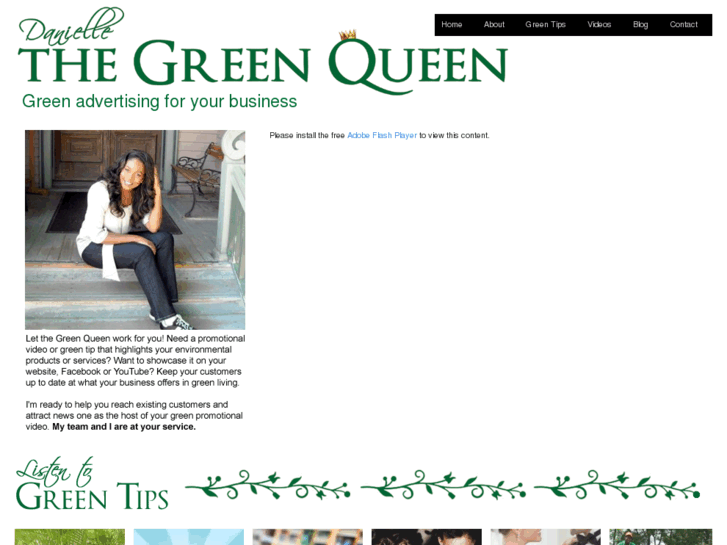 www.daniellethegreenqueen.com