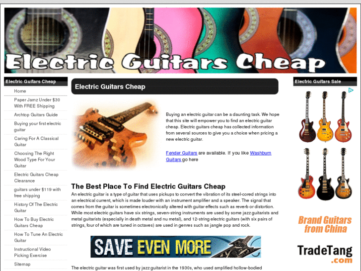 www.electricguitarscheap.com