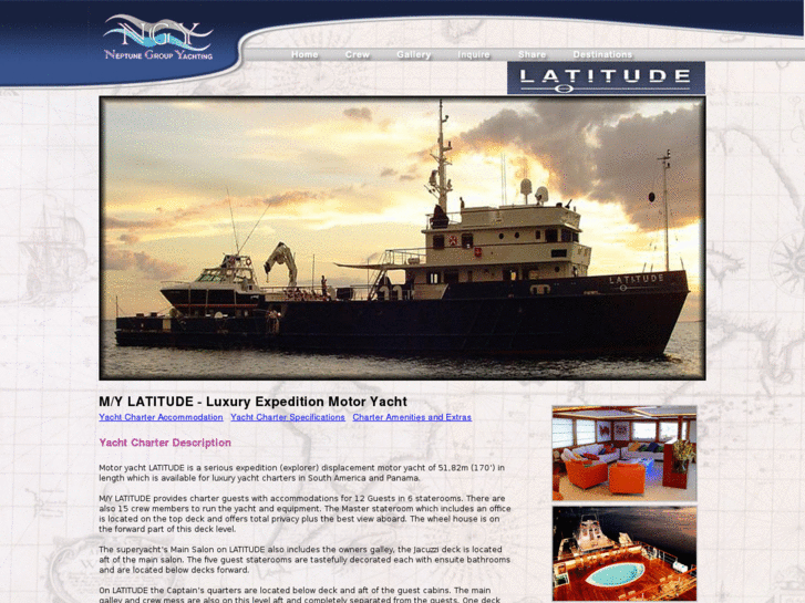 www.expeditionyachtlatitude.com