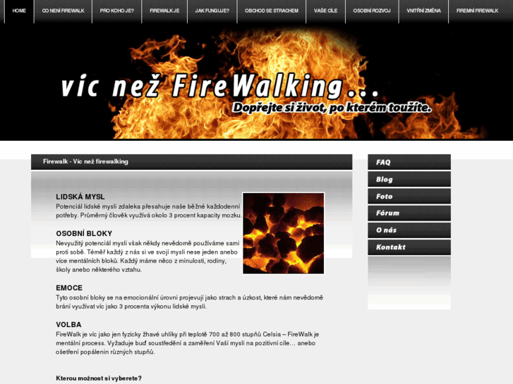 www.fire-walking.cz