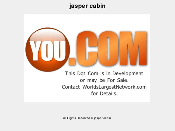 www.jaspercabin.com