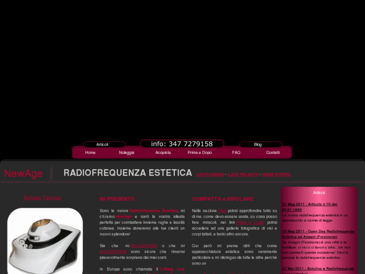 www.laradiofrequenzaestetica.com