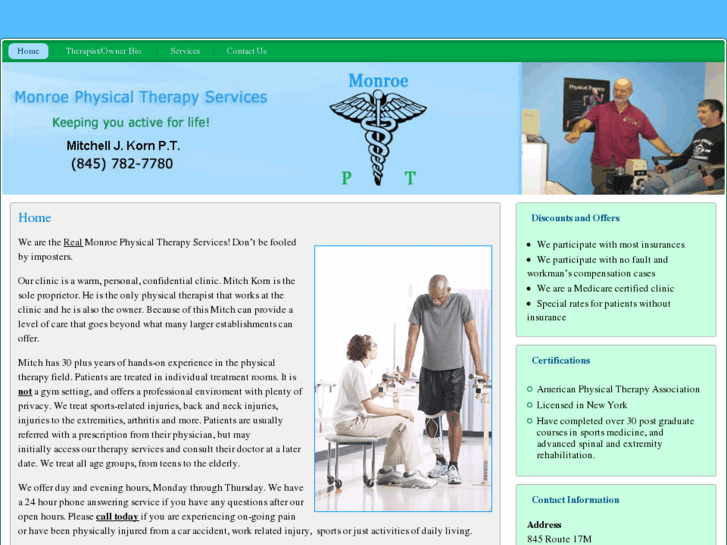 www.monroephysicaltherapyservices.com