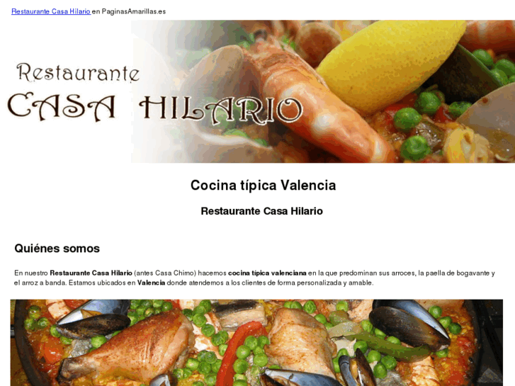 www.restaurantecasahilario.com