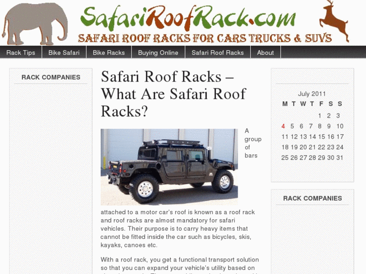 www.safariroofrack.com