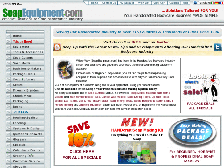 www.soapequipment.net