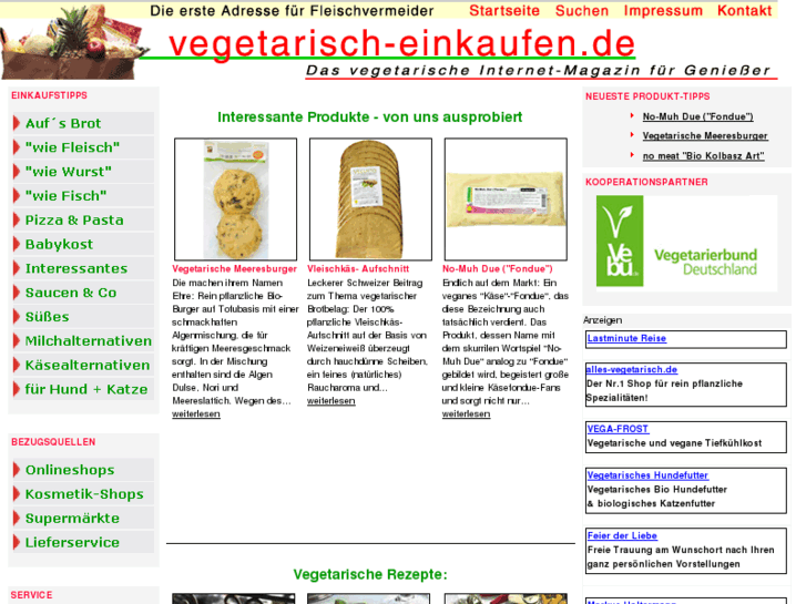 www.vegetarisch-einkaufen.com