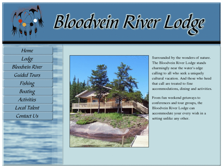 www.bloodveinriverlodge.com