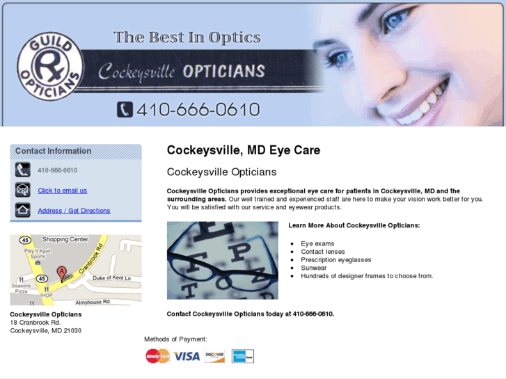 www.cockeysvilleopticians.net