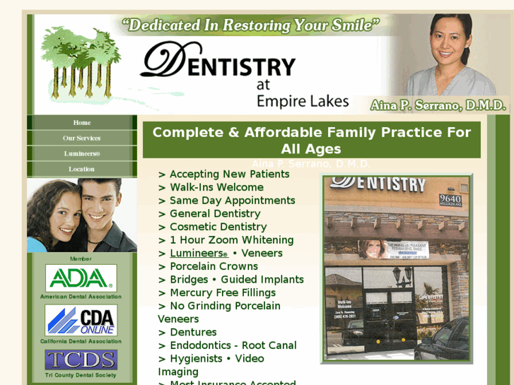 www.dentistryatempirelakes.com