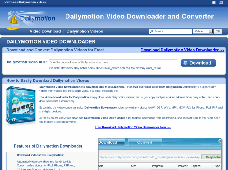 www.downloaddailymotion.com