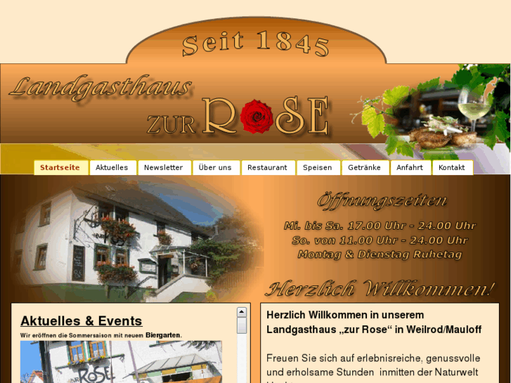 www.gasthaus-rose-taunus.de