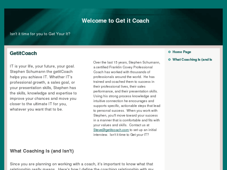 www.getitcoach.net