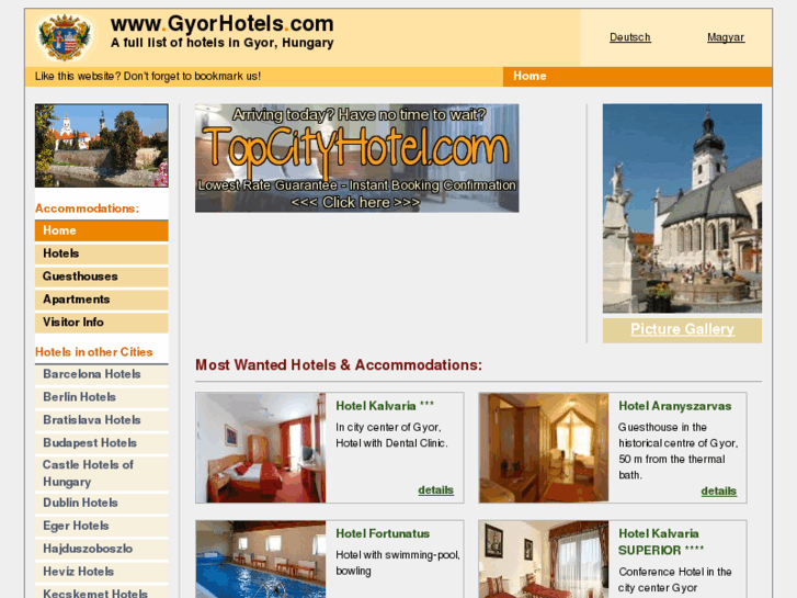 www.gyorhotels.com