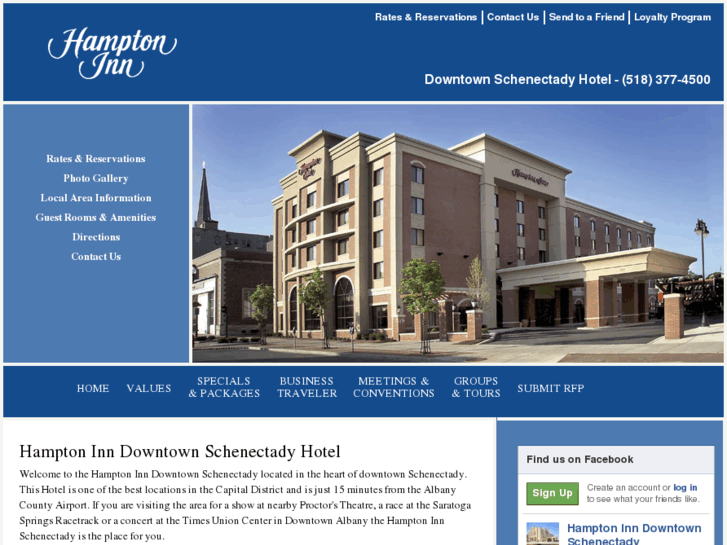 www.hamptonschenectady.com