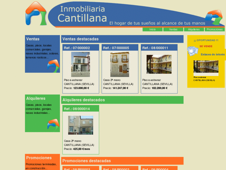 www.inmobiliariacantillana.es