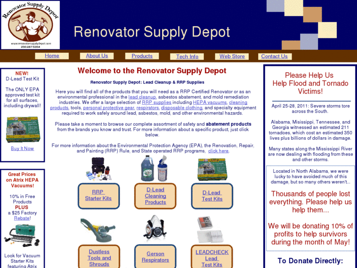 www.leadsaferenovatorsupply.com