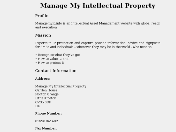 www.managemyip.info