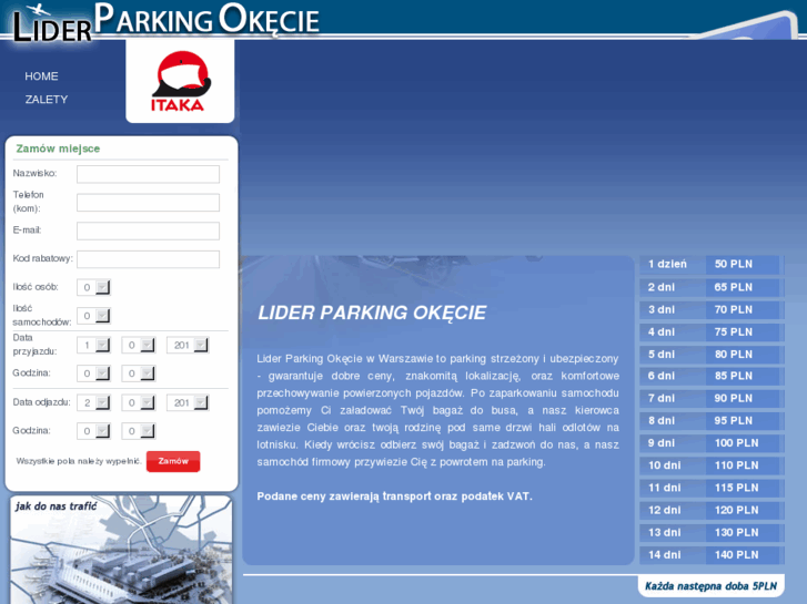 www.parking-lotnisko-okecie.com