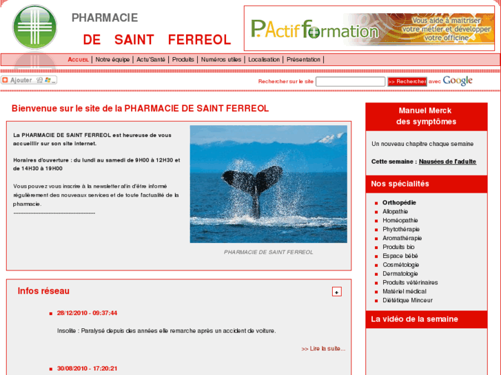 www.pharmacie-saintferreol-pappalepore.com