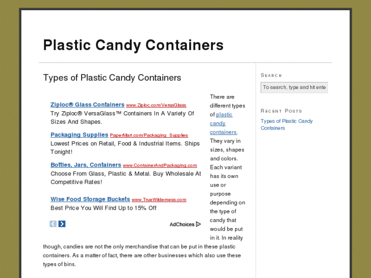 www.plasticcandycontainers.com