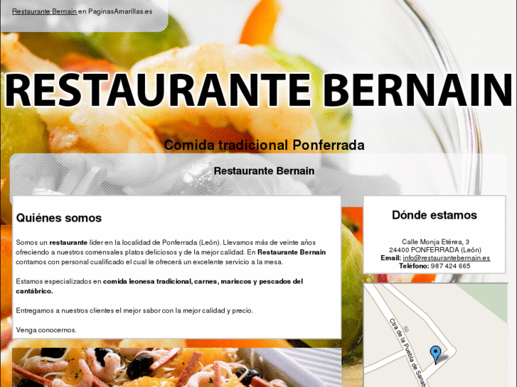 www.restaurantebernain.es