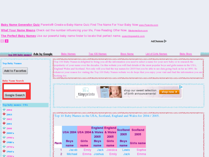 www.top-100-baby-names.ws