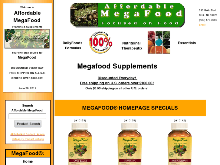 www.affordable-megafood.com