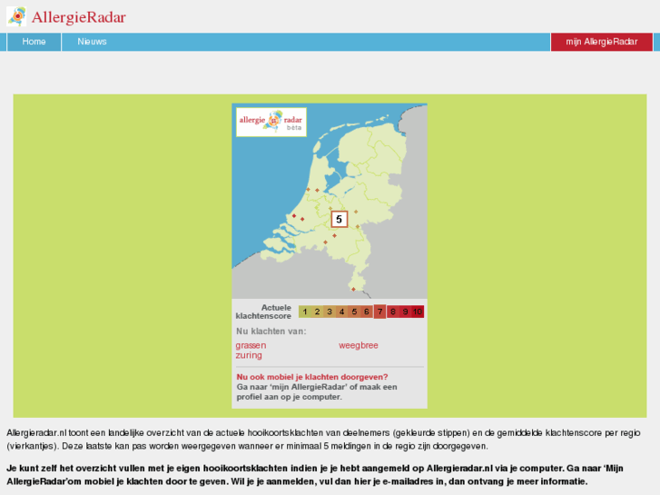 www.allergieradar.nl