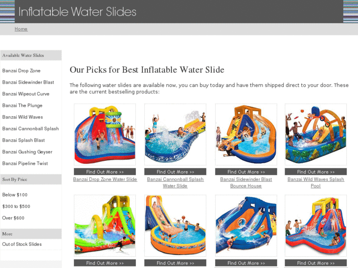 www.banzaifallswaterslide.com