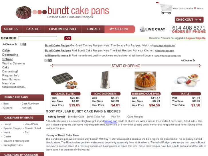 www.bundtcakepans.net