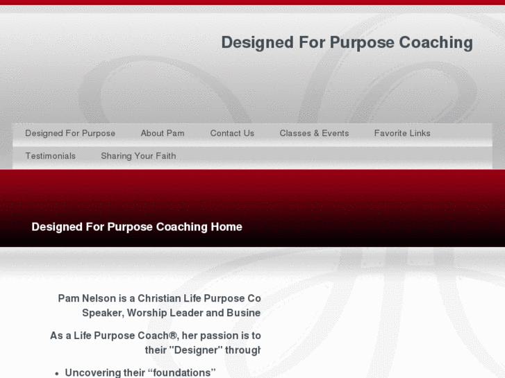 www.designedforpurposecoaching.com