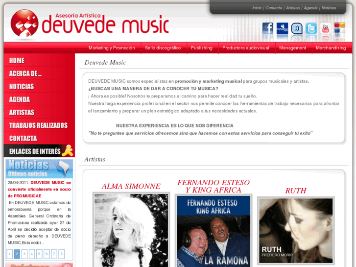 www.deuvedemusic.com