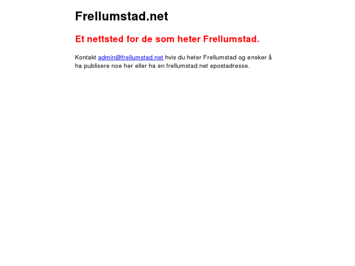 www.frellumstad.net