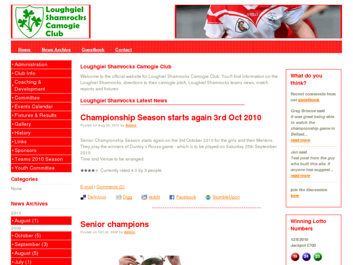 www.loughgielshamrockscamogie.com