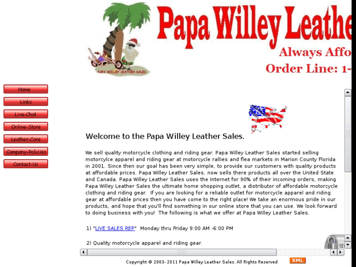 www.papawilleyleathersales.net