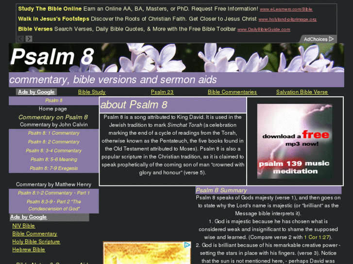 www.psalm-8-bible-commentary.com