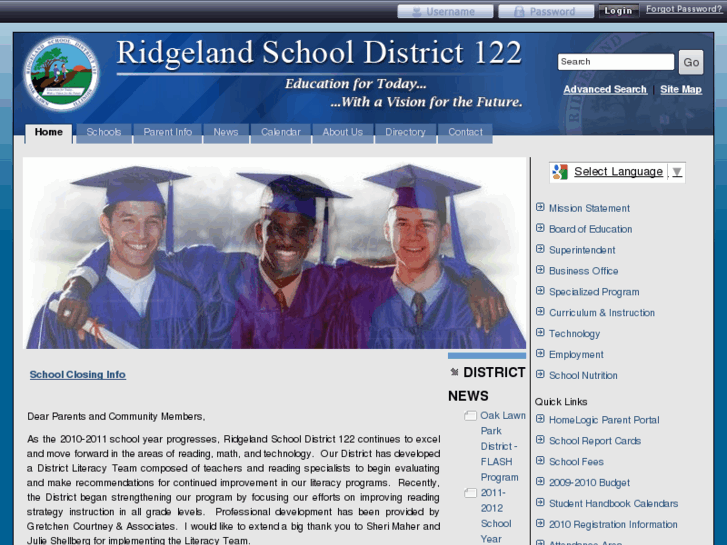 www.ridgeland122.com