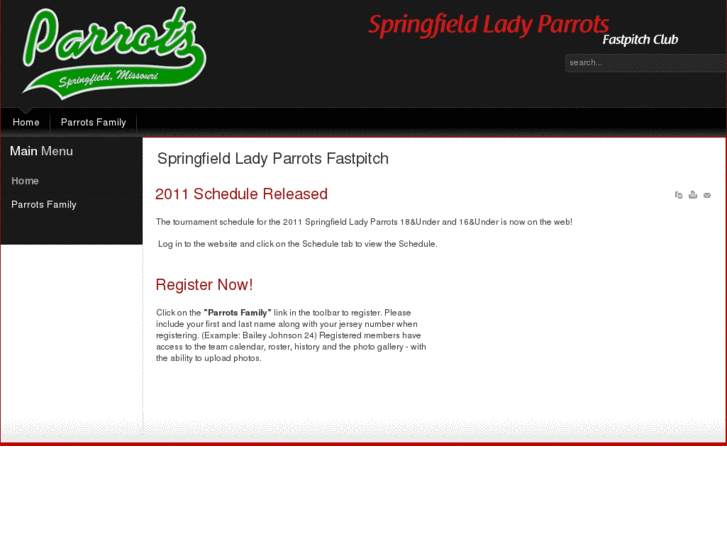 www.springfieldladyparrots.com