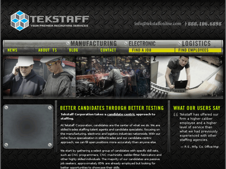 www.tekstaffonline.com