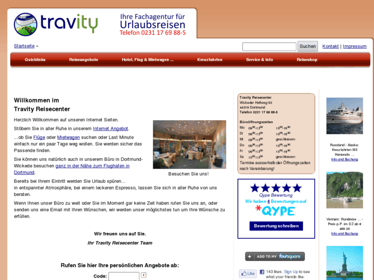 www.travity-reisecenter.de