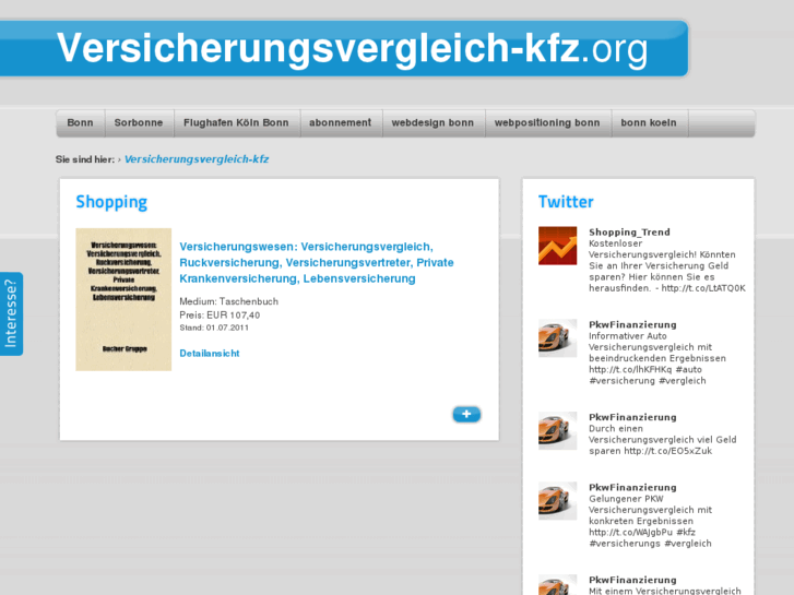 www.versicherungsvergleich-kfz.org