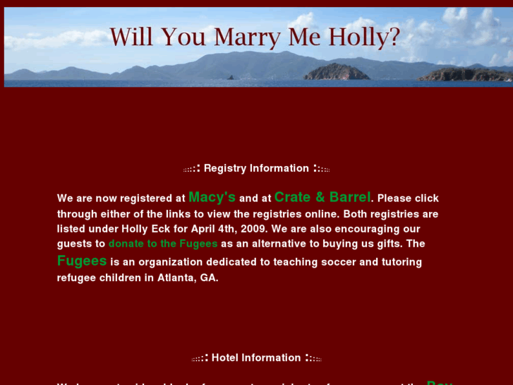 www.willyoumarrymeholly.com