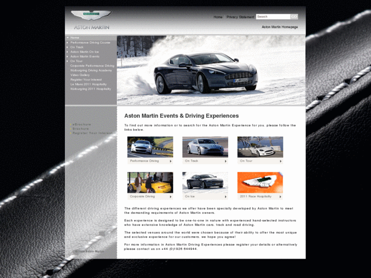 www.astonmartindrivingexperiences.com