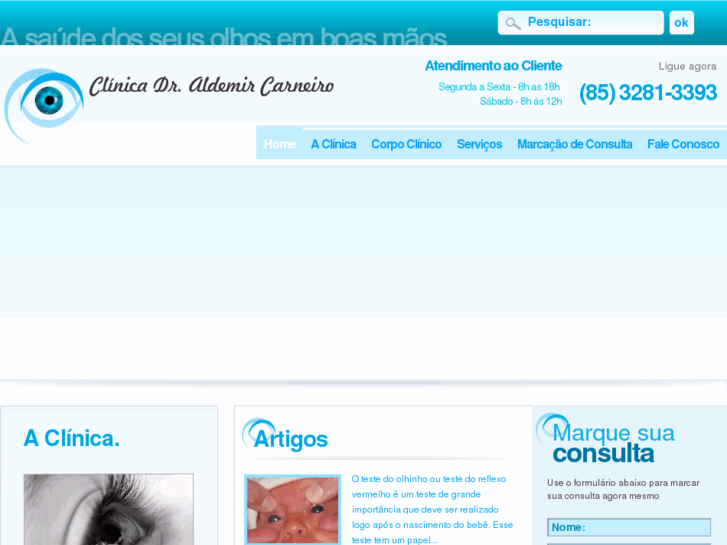 www.clinicaaldemircarneiro.com